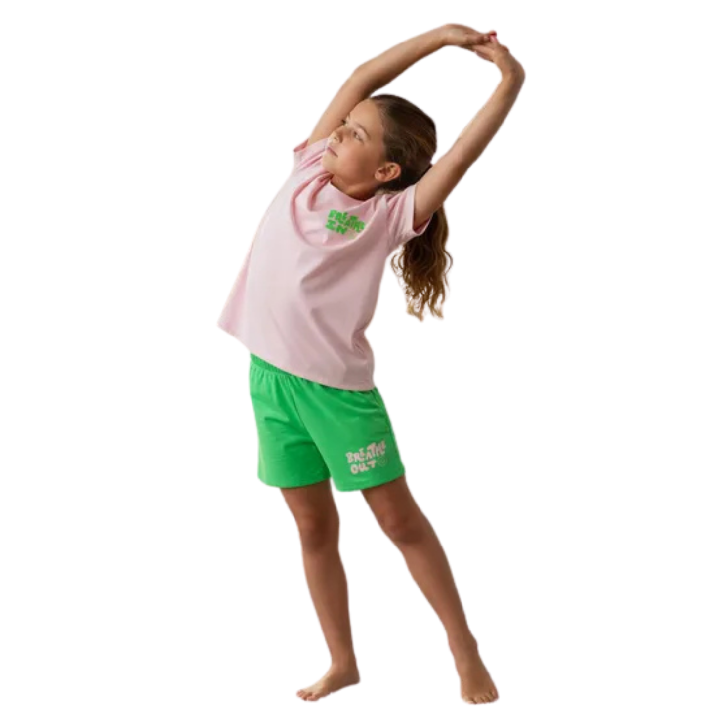 Pijama CAT & JACK Breathe para niña 2 piezas