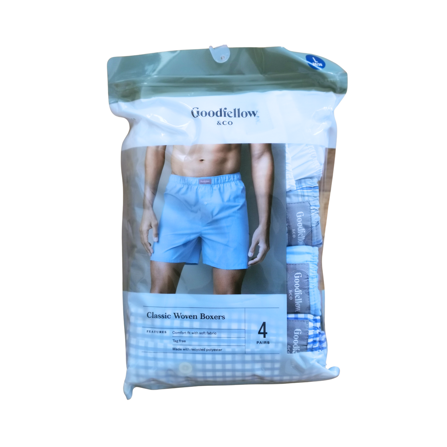 Boxers GODDFELLOW - Set de 4 piezas - para hombre
