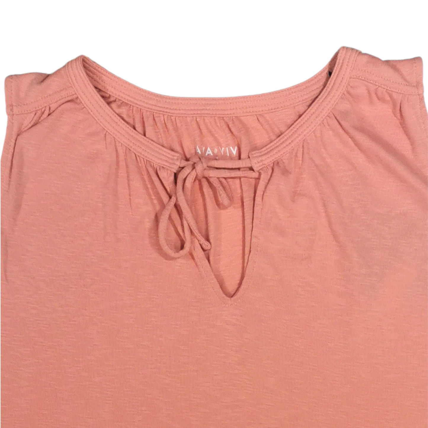 Blusa con escote en V y corte holgado AVA & VIV para mujer