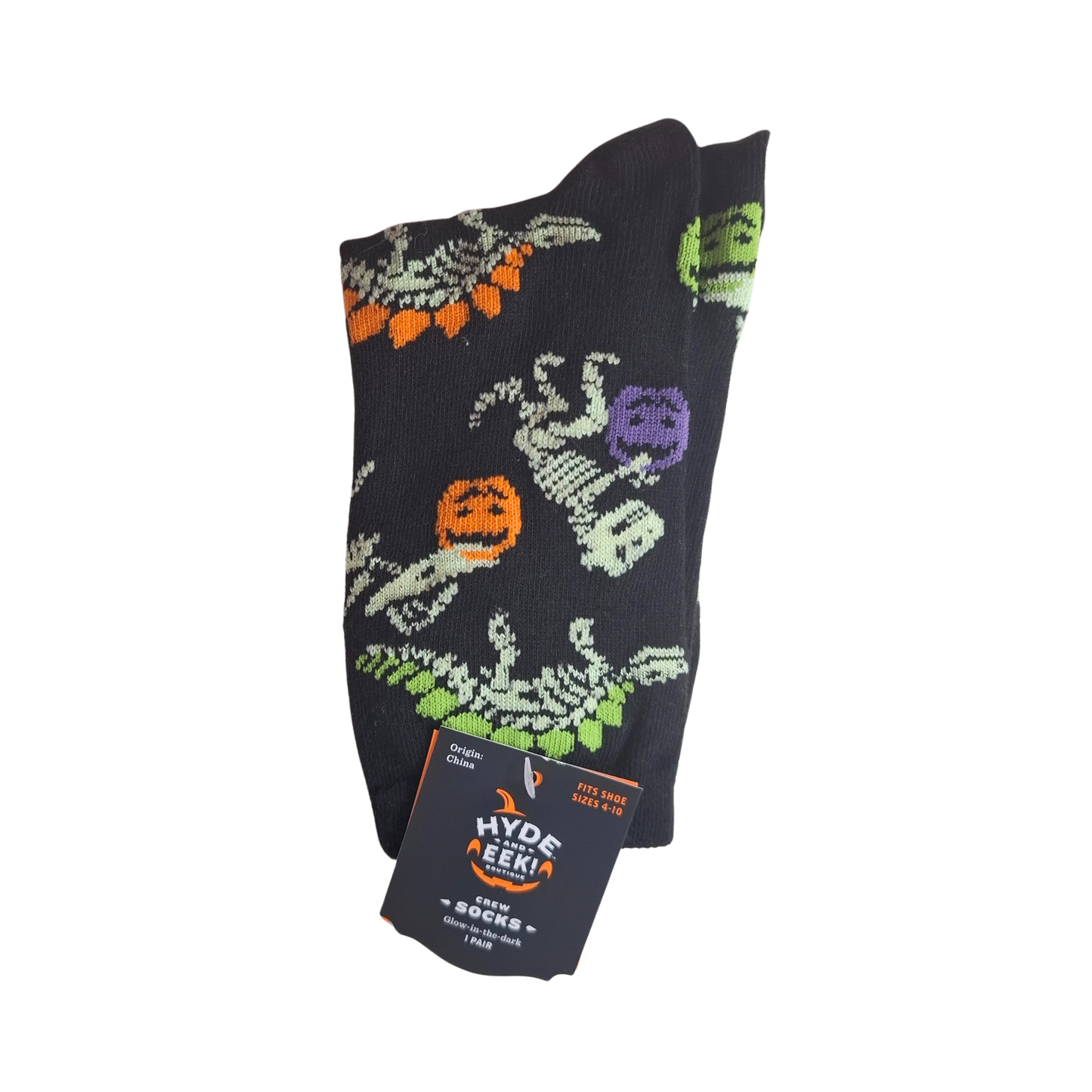 Calcetines HYDE AND EEK! BOUTIQUE Glow in the Dark para mujer