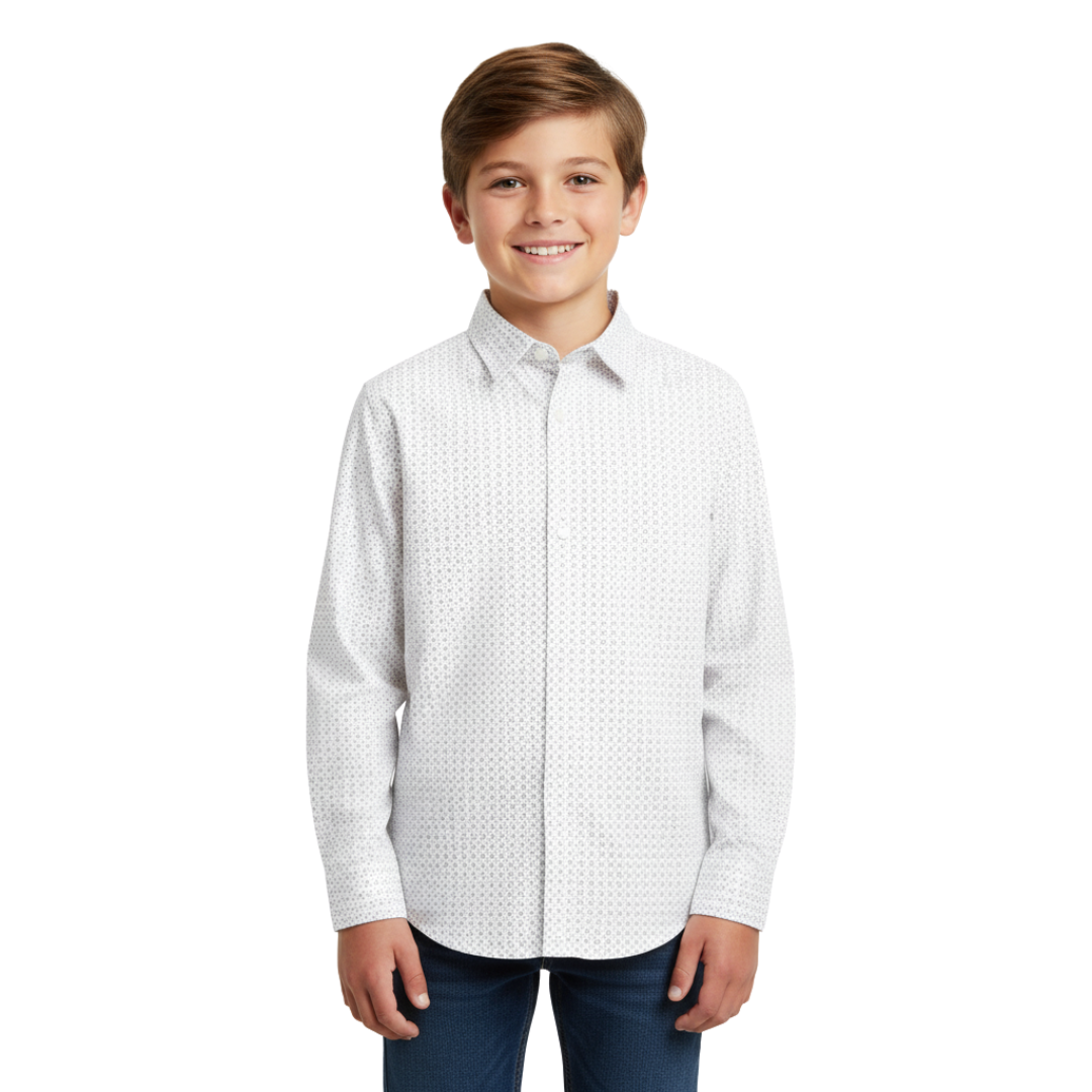 Camisa manga larga VAN HEUSEN para adolescente niño