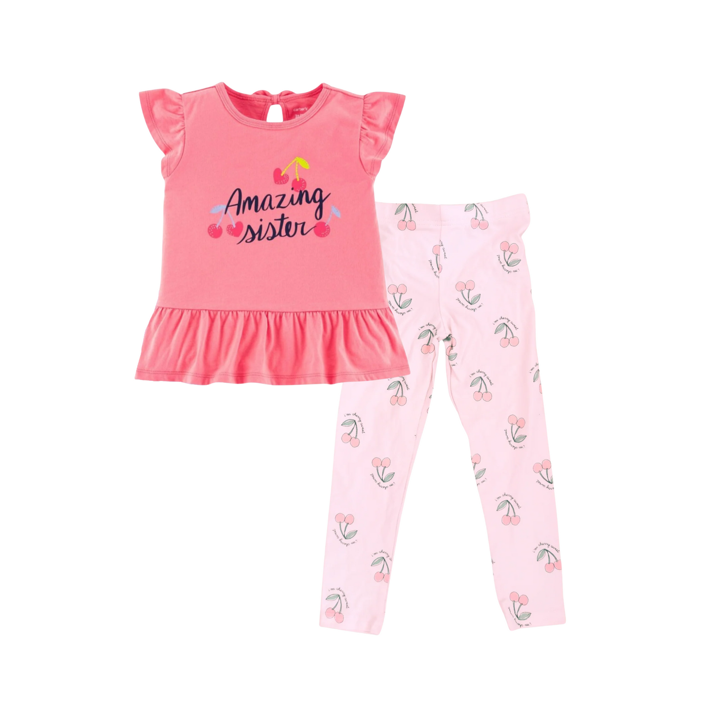 Conjunto CARTER'S para niña “Amazing Sister”