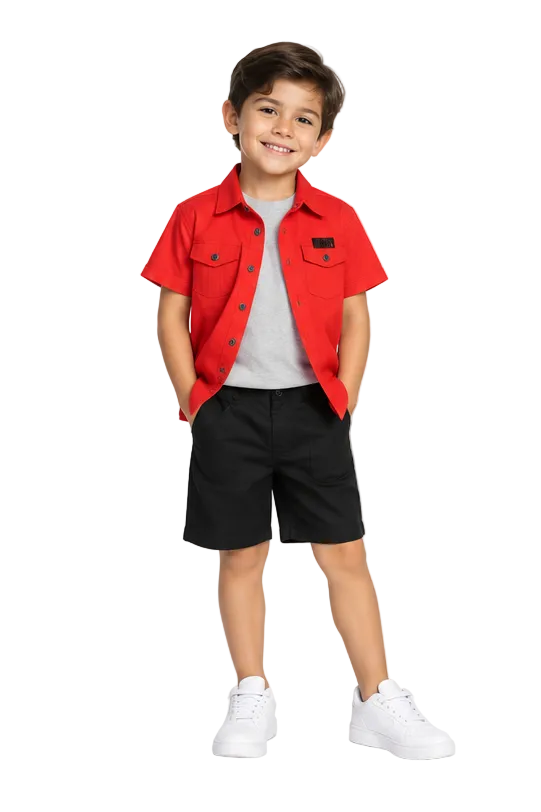 Conjunto STICKS & STONES - Mammoth - para niño 3 piezas