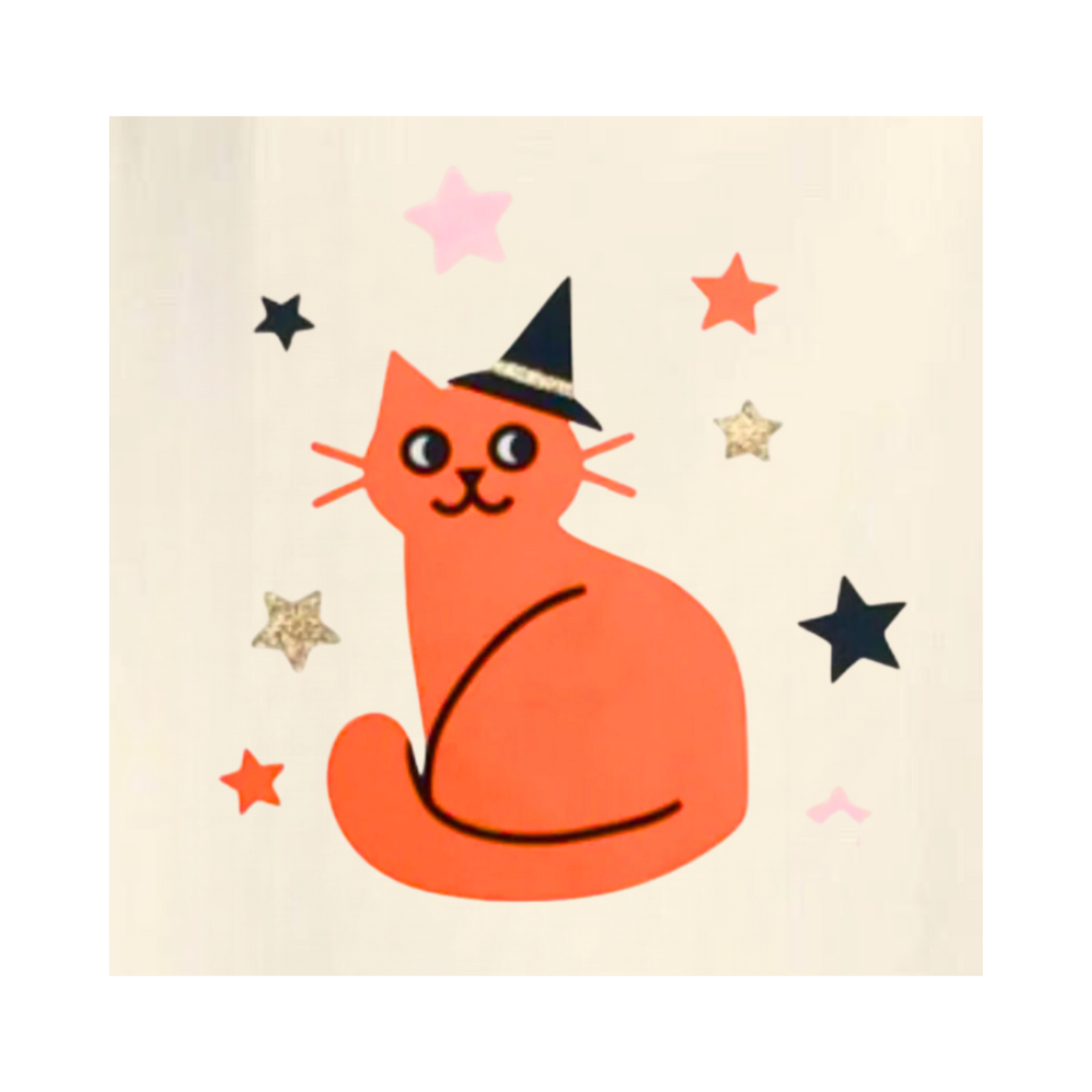 Playera CAT & JACK Witch Cat para niña