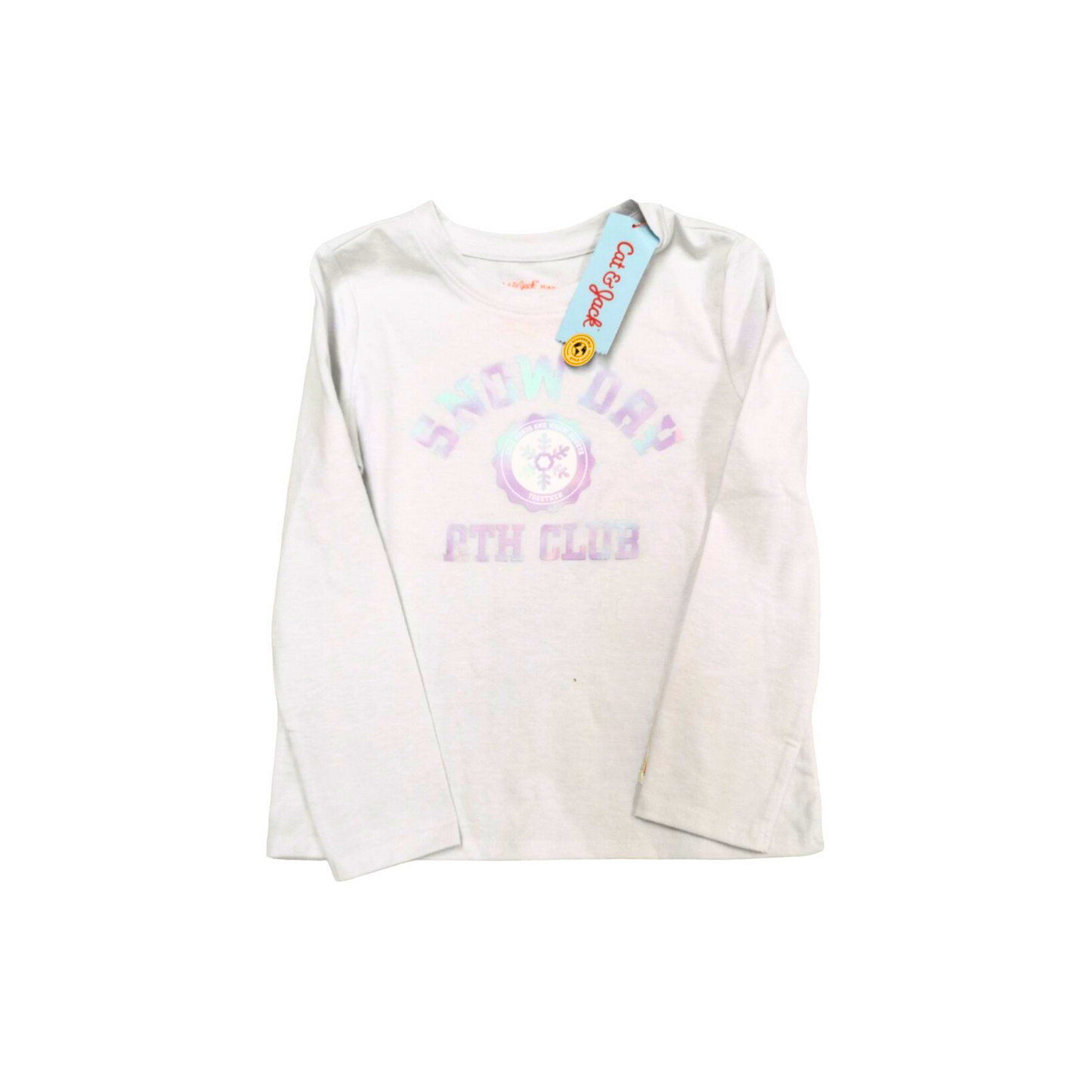 Playera de manga larga CAT & JACK Snow Day para niña