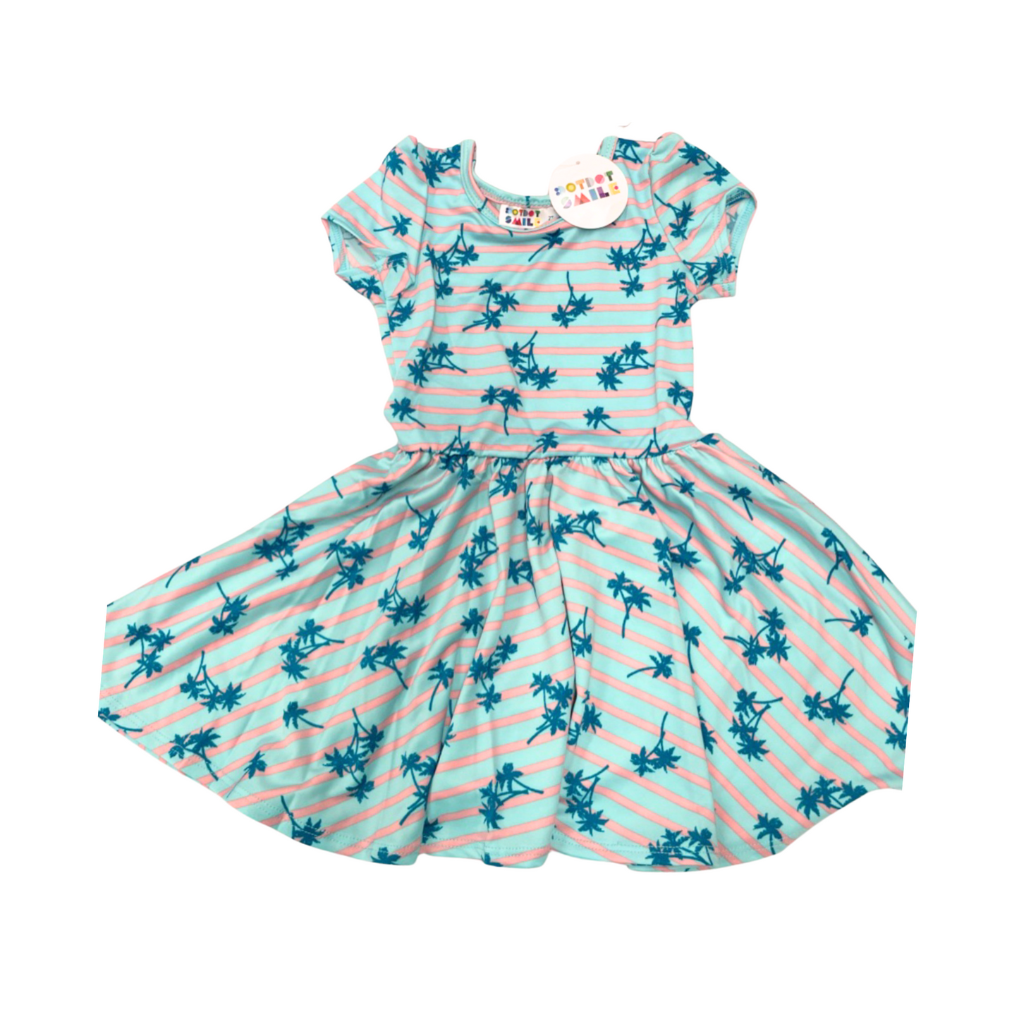 Vestido DOTDOTSMILE Palm Trees Classic Cap para niña