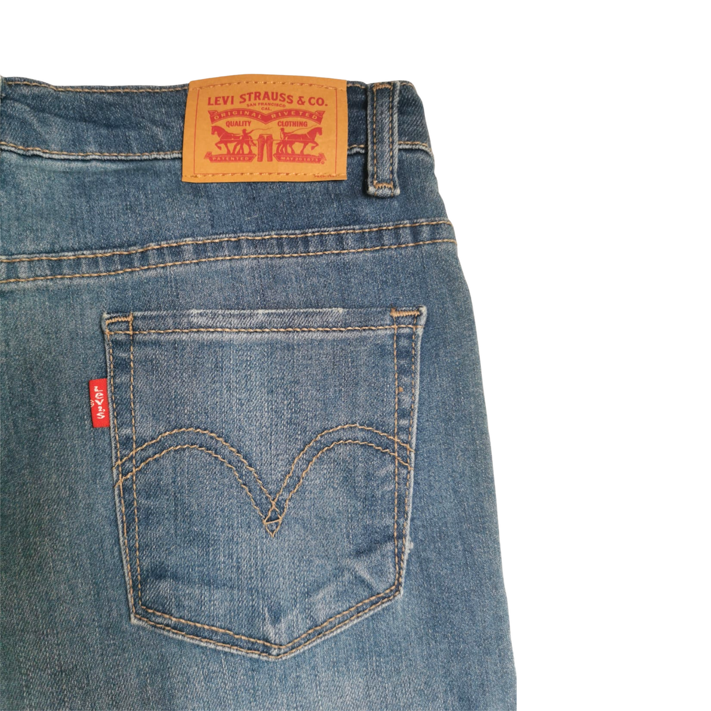 Jeans LEVI'S High Rise Super Skinny para adolescente niña