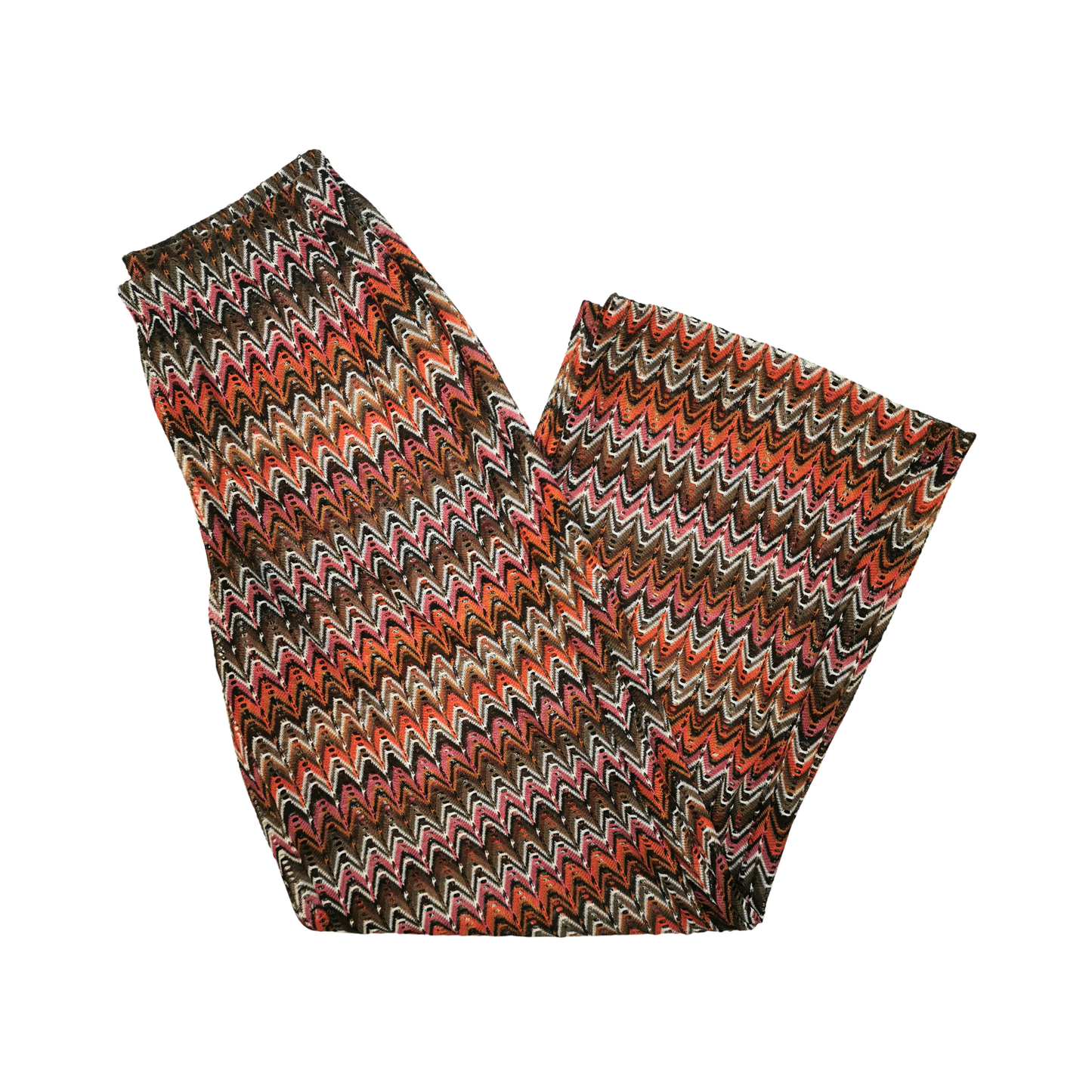 Pantalones de crochet con diseño en zigzag Cover-up SHADE & SHORE para mujer