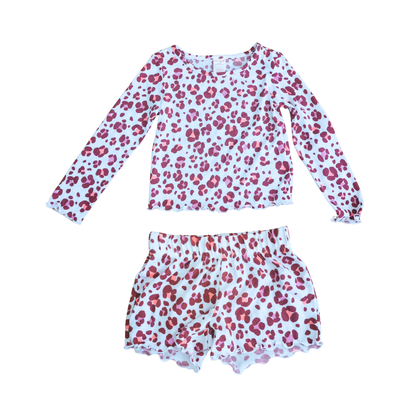 Pijama CAT& JACK Print para niña 2 piezas