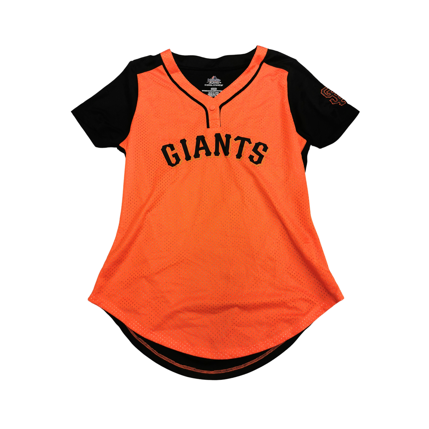 Playera MAJESTIC Official Major Leage Baseball - Giants - para mujer