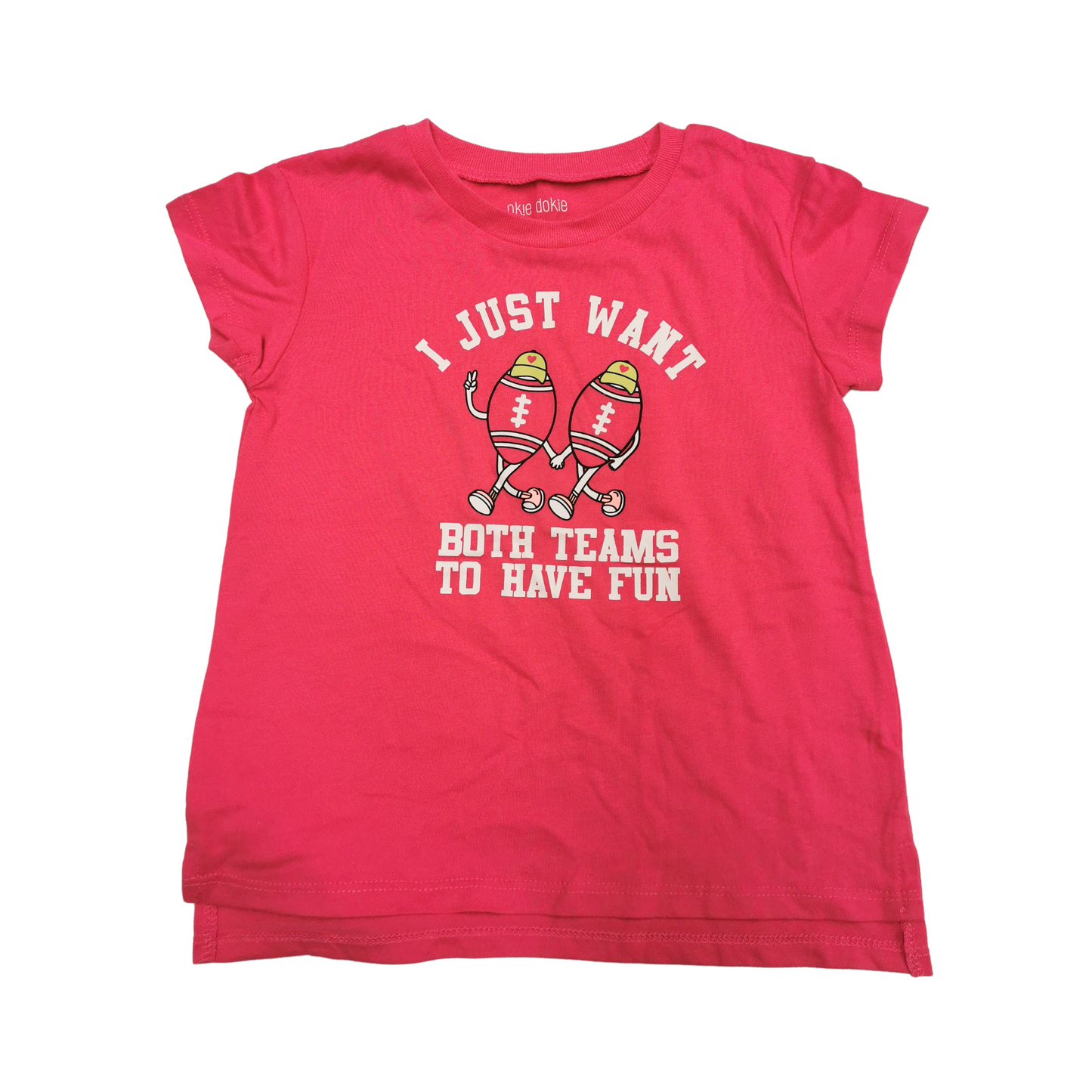 Playera OKIE DOKIE Teams Fun para niña