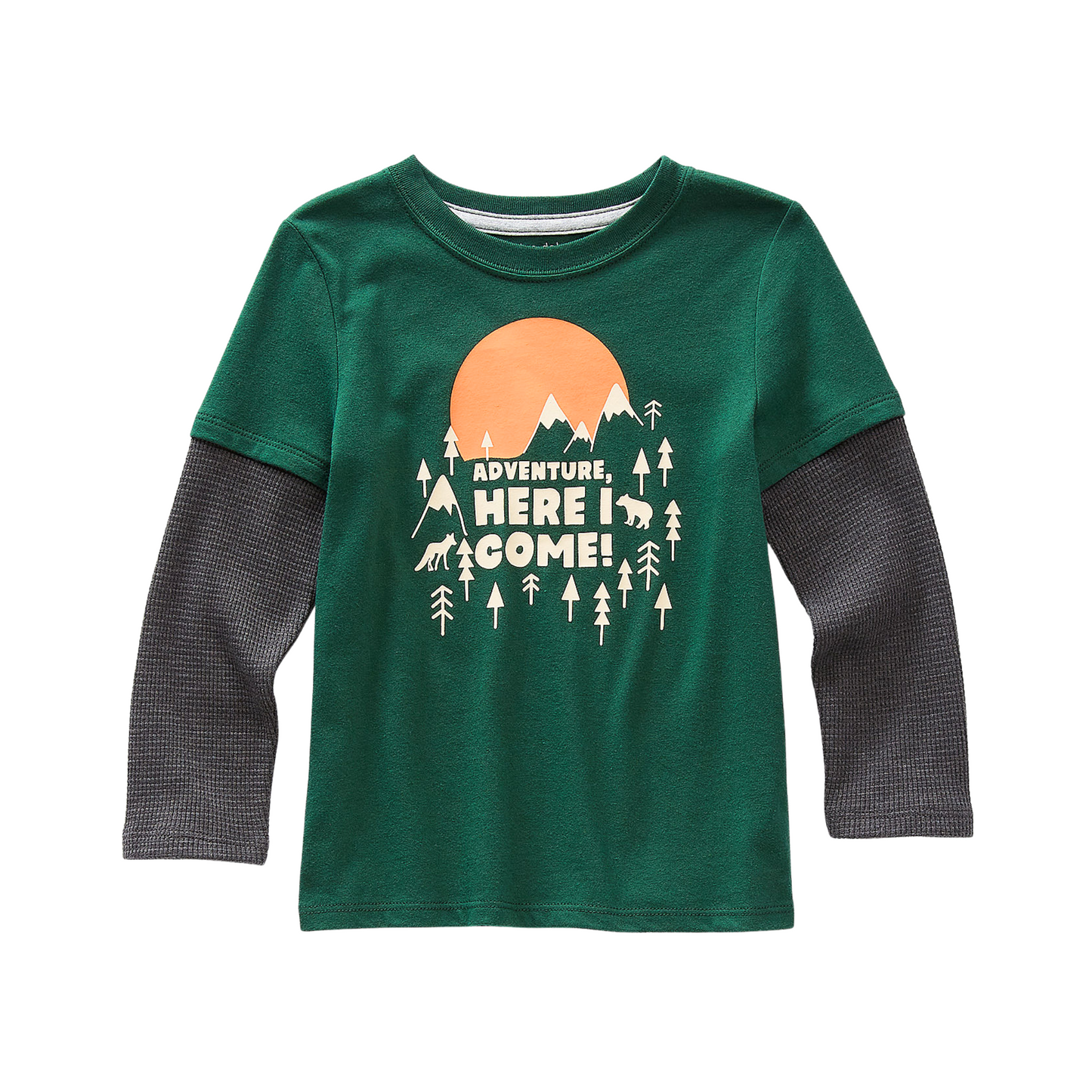 Playera de manga larga OKIE DOKIE Adventure para niño