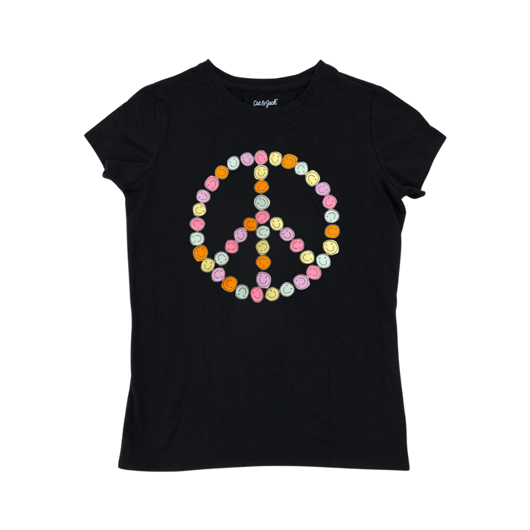 Playera CAT & JACK Peace & Love para niña