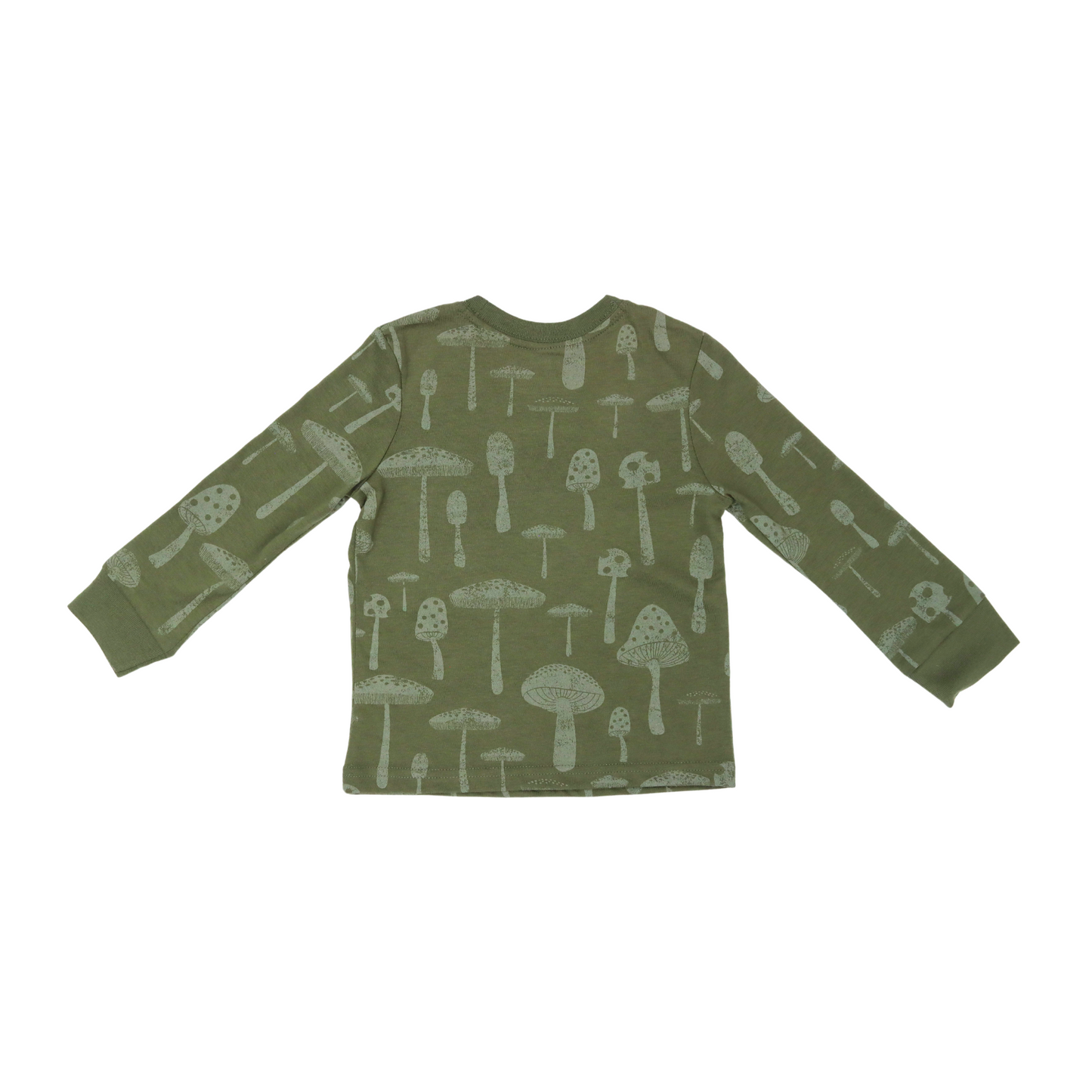 Playera de manga larga OKIE DOKIE Mushrooms para bebé niño