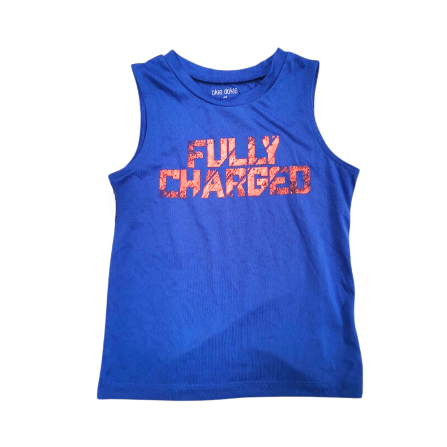 Tank top OKIE DOKIE Fully Charged para niño