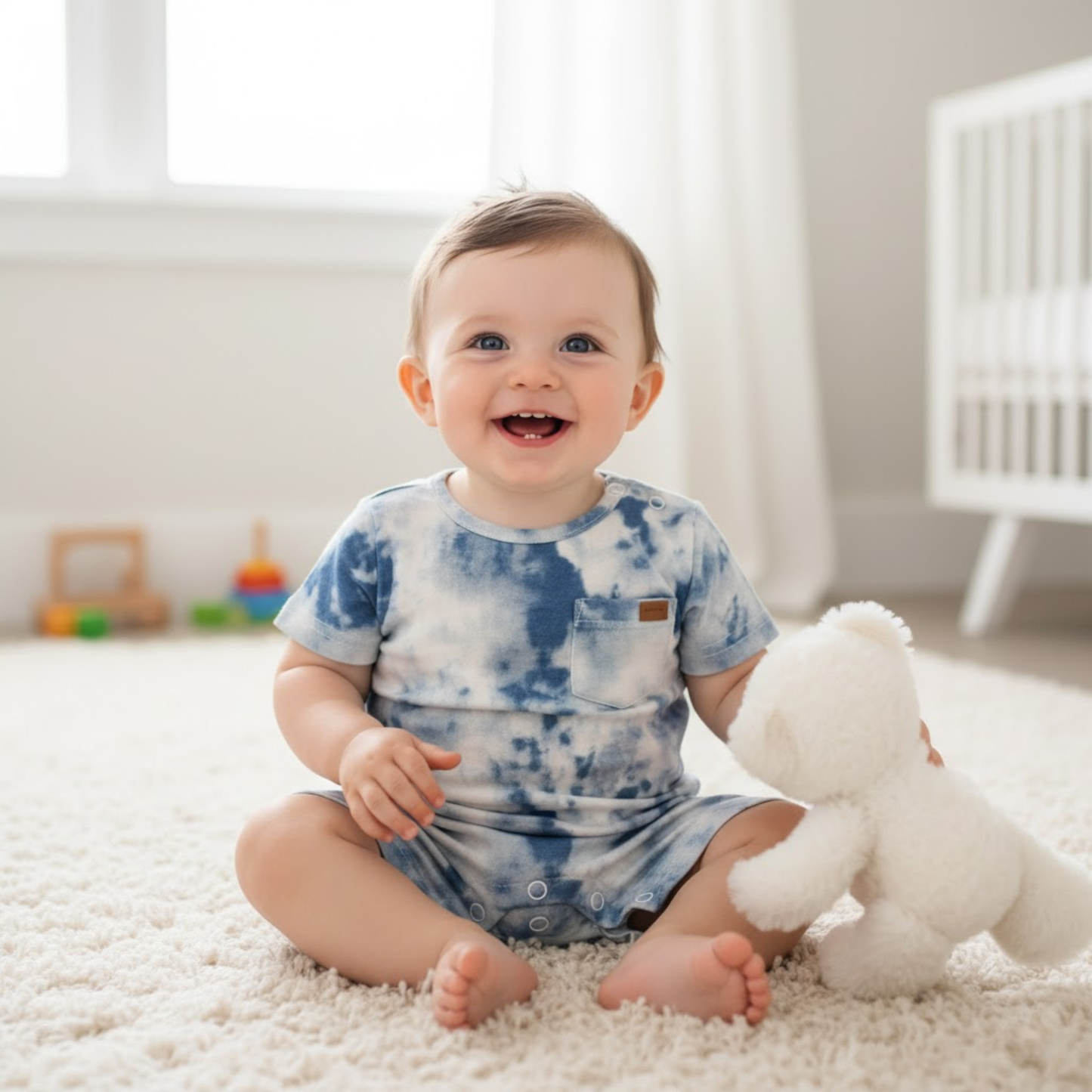 Jumpers 7 FOR ALL MANKIND set de 2 piezas para bebé