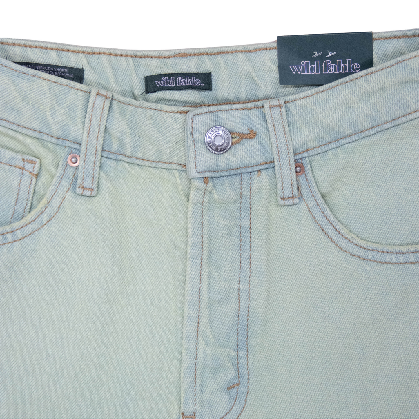 Bermudas de mezclilla WILD FABLE para mujer
