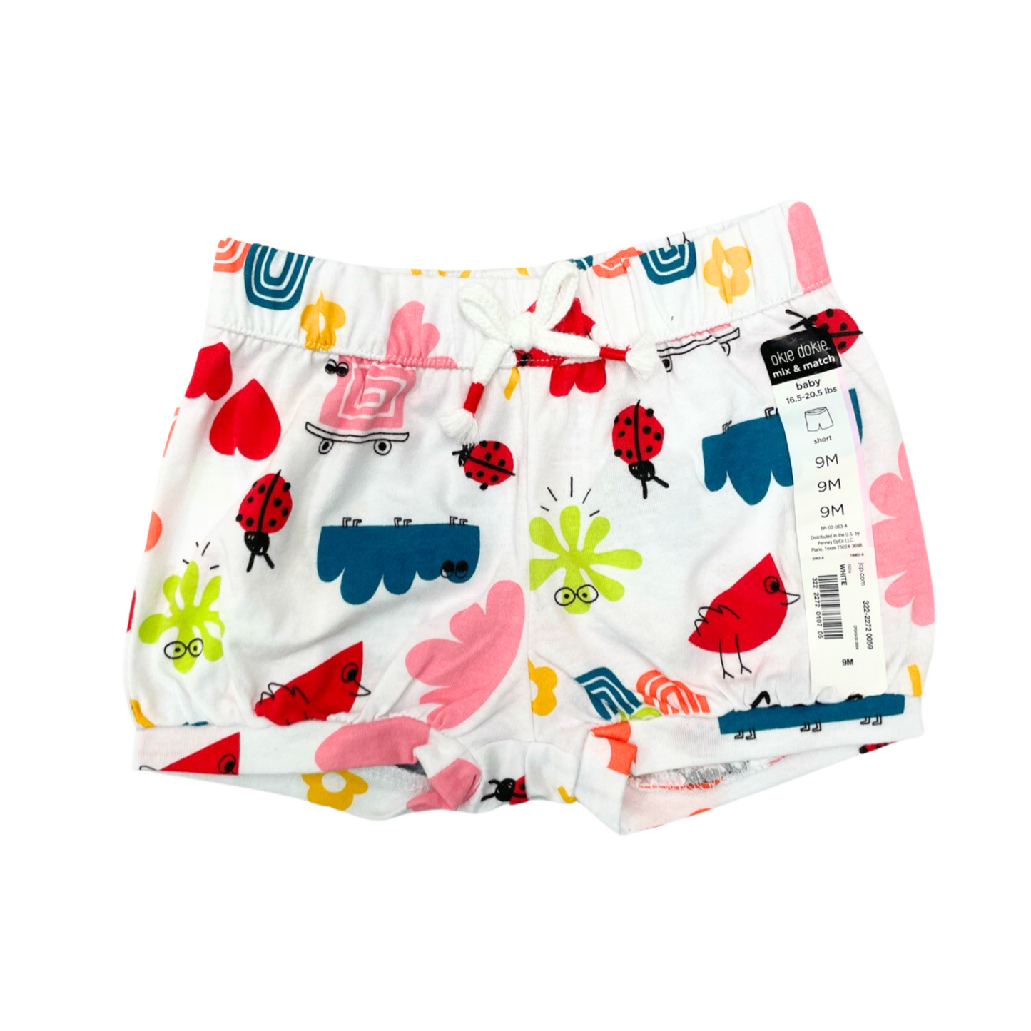 Shorts OKIE DOKIE para bebé unisex