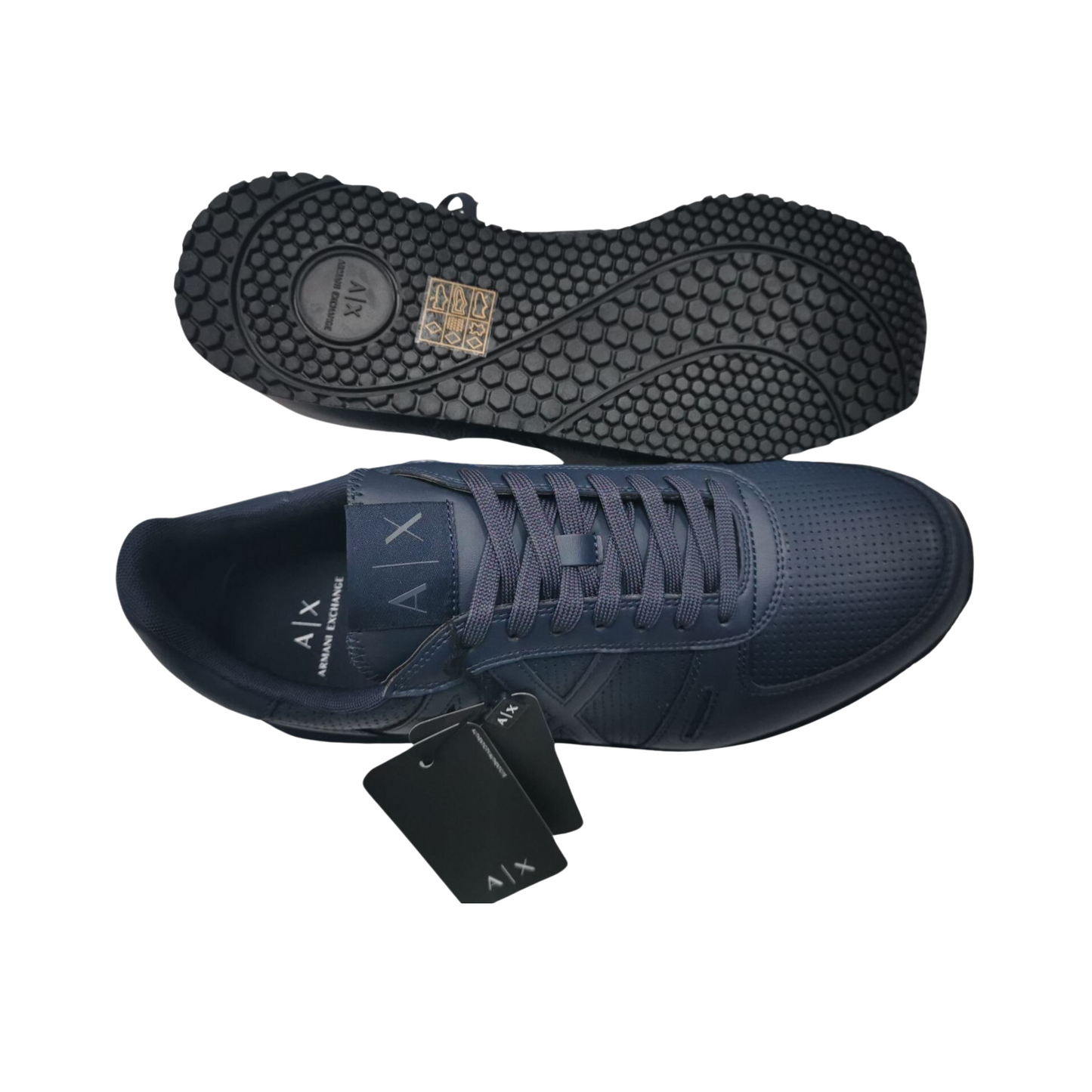 Tenis A | X ARMANI EXCHANGE Leather + PU Essential para hombre