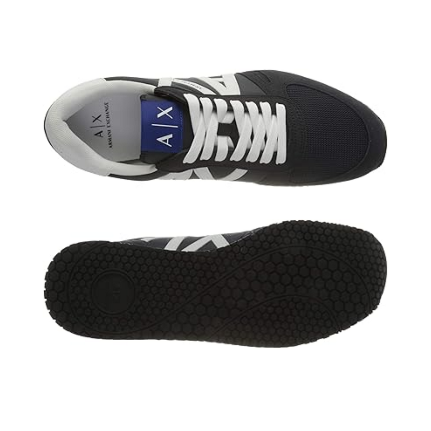 Tenis A | X ARMANI EXCHANGE Navy Op Essential para hombre