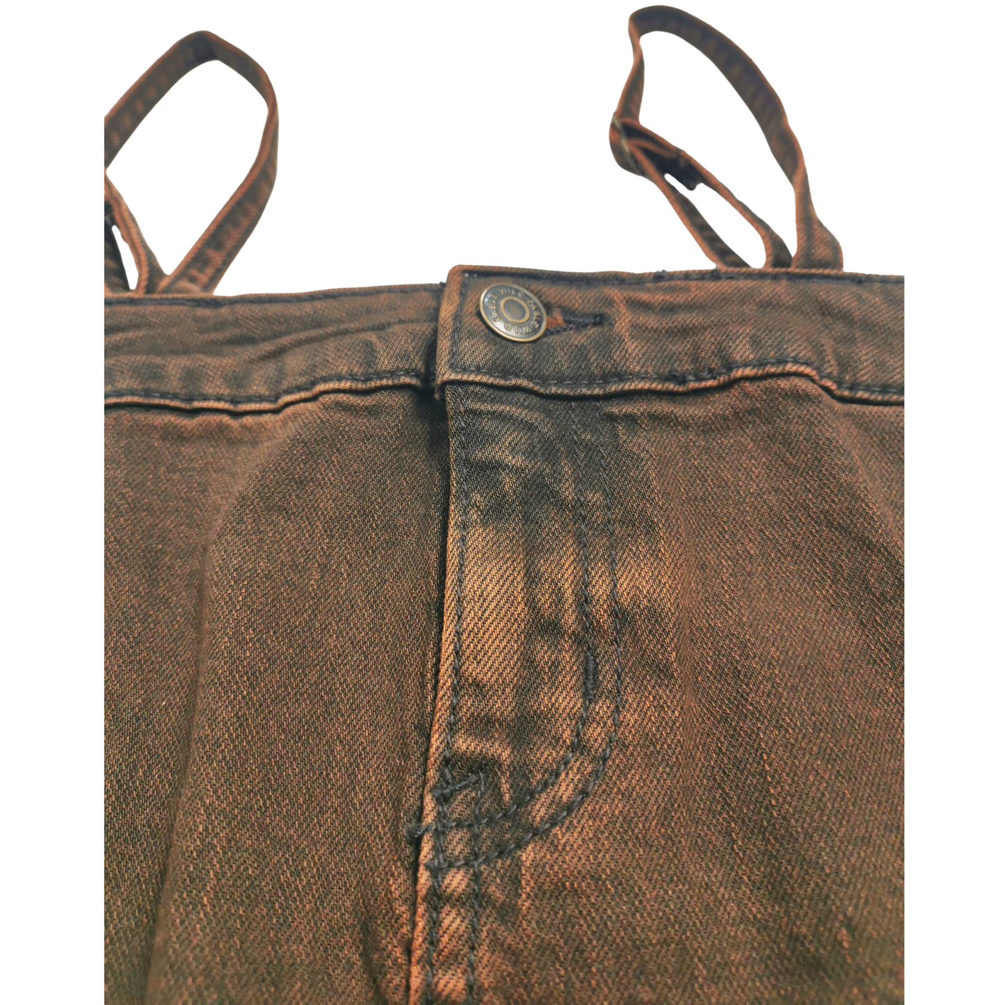 Top corto de mezclilla WILD FABLE Reworked para mujer