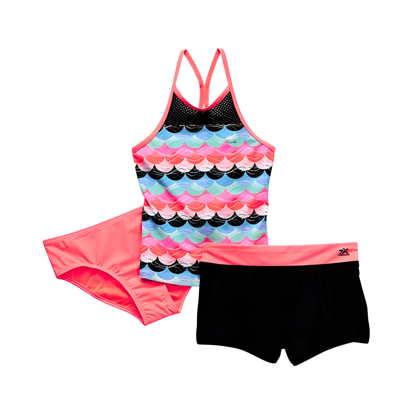 Traje de baño ZERO XPOSUR para niña 3 piezas
