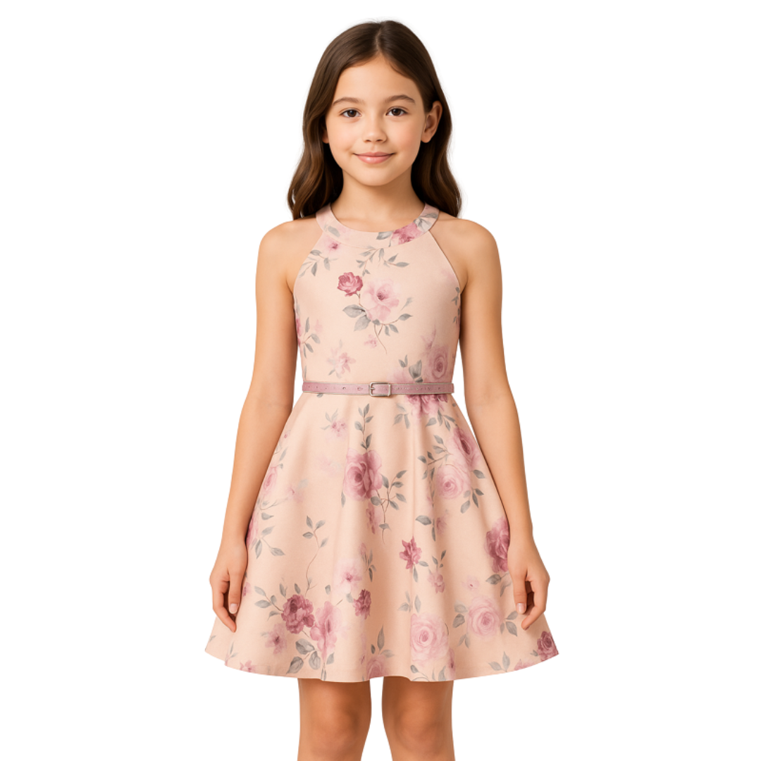 Vestido elegante KNIT WORKS para niña