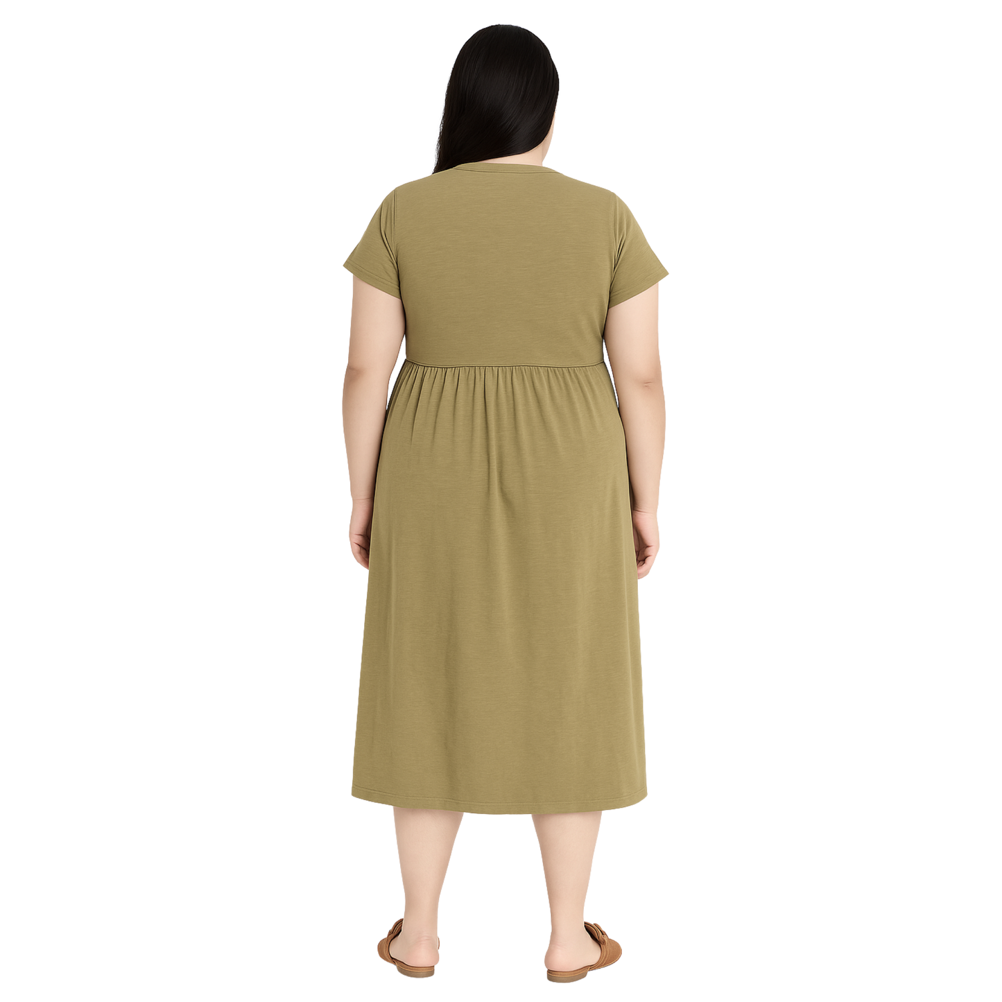 Vestido de manga corta UNIVERSAL THREAD para mujer