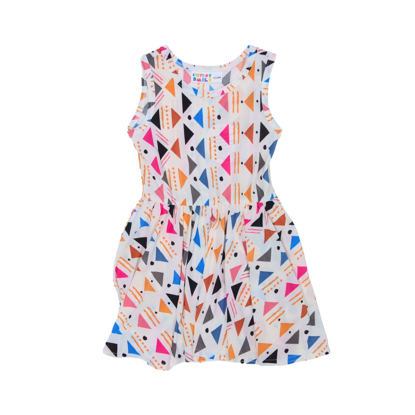 Vestido DOTDOTSMILE Colorful Tank para bebé niña