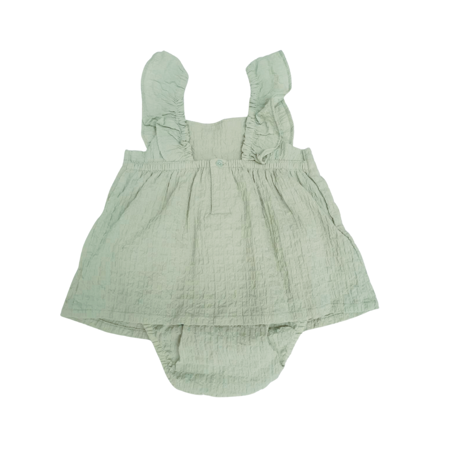 Vestido enterizo CARTER'S Textured Sunsuit para bebé niña