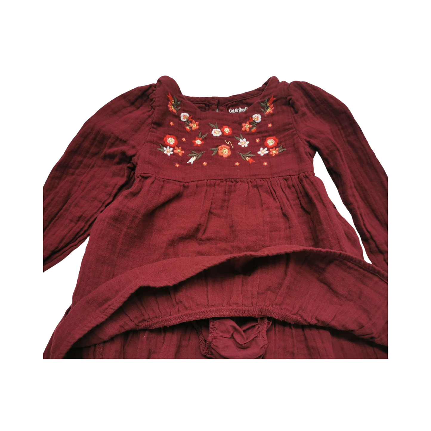 Vestido CAT & JACK - Terracota - para bebé niña