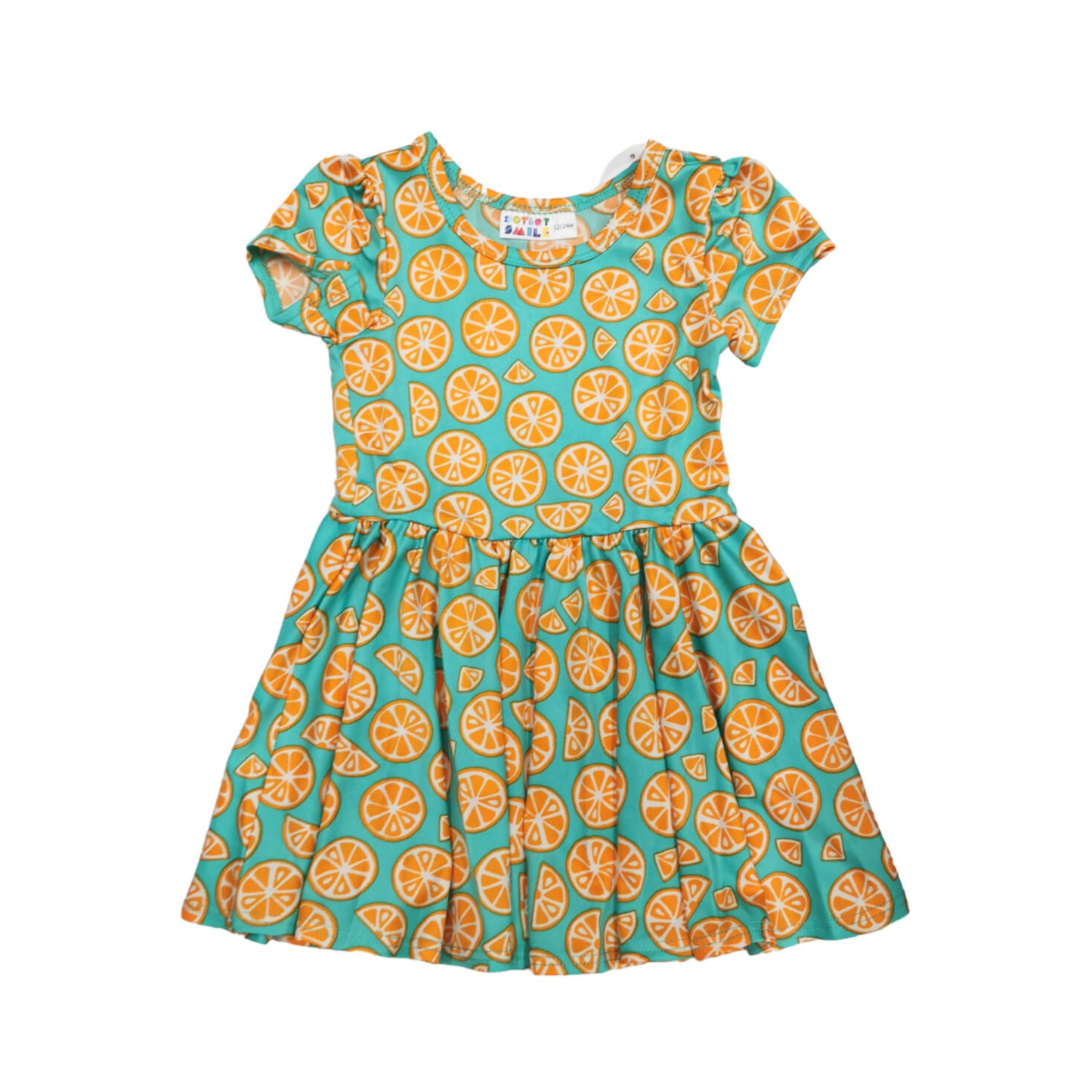 Vestido DOTDOTSMILE Oranges Classic Cap para bebé niña