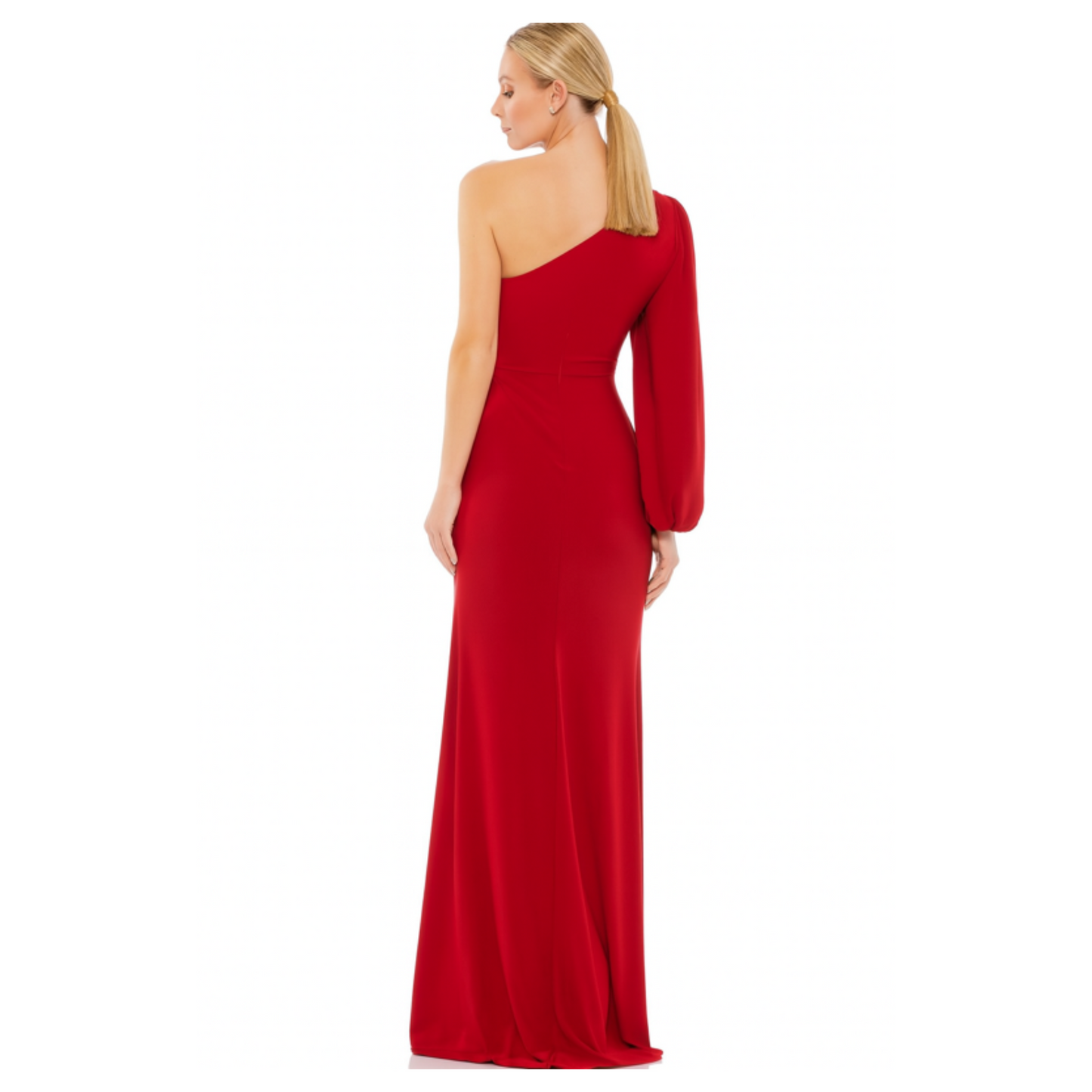 Vestido de noche MAC DUGGAL de un hombro para mujer