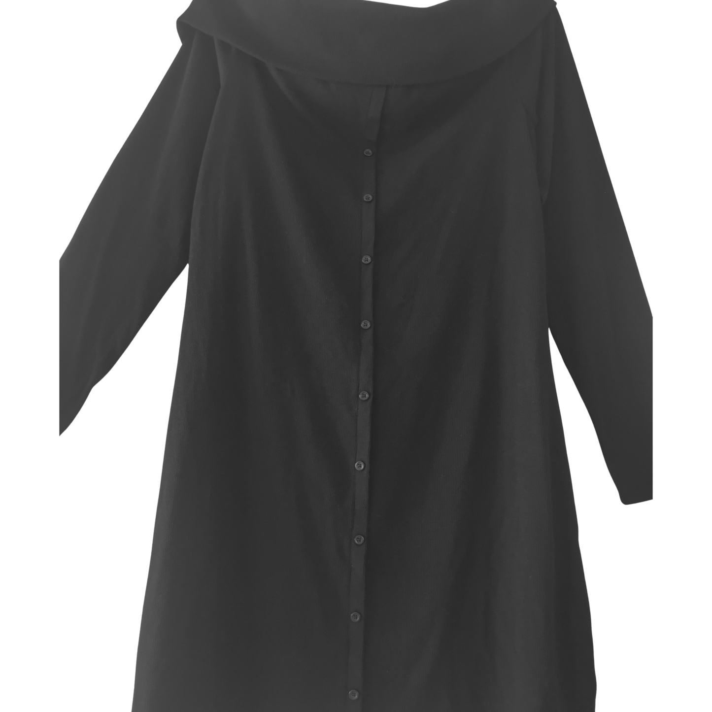Vestido corto ajustado de manga larga WILD FABLE para mujer