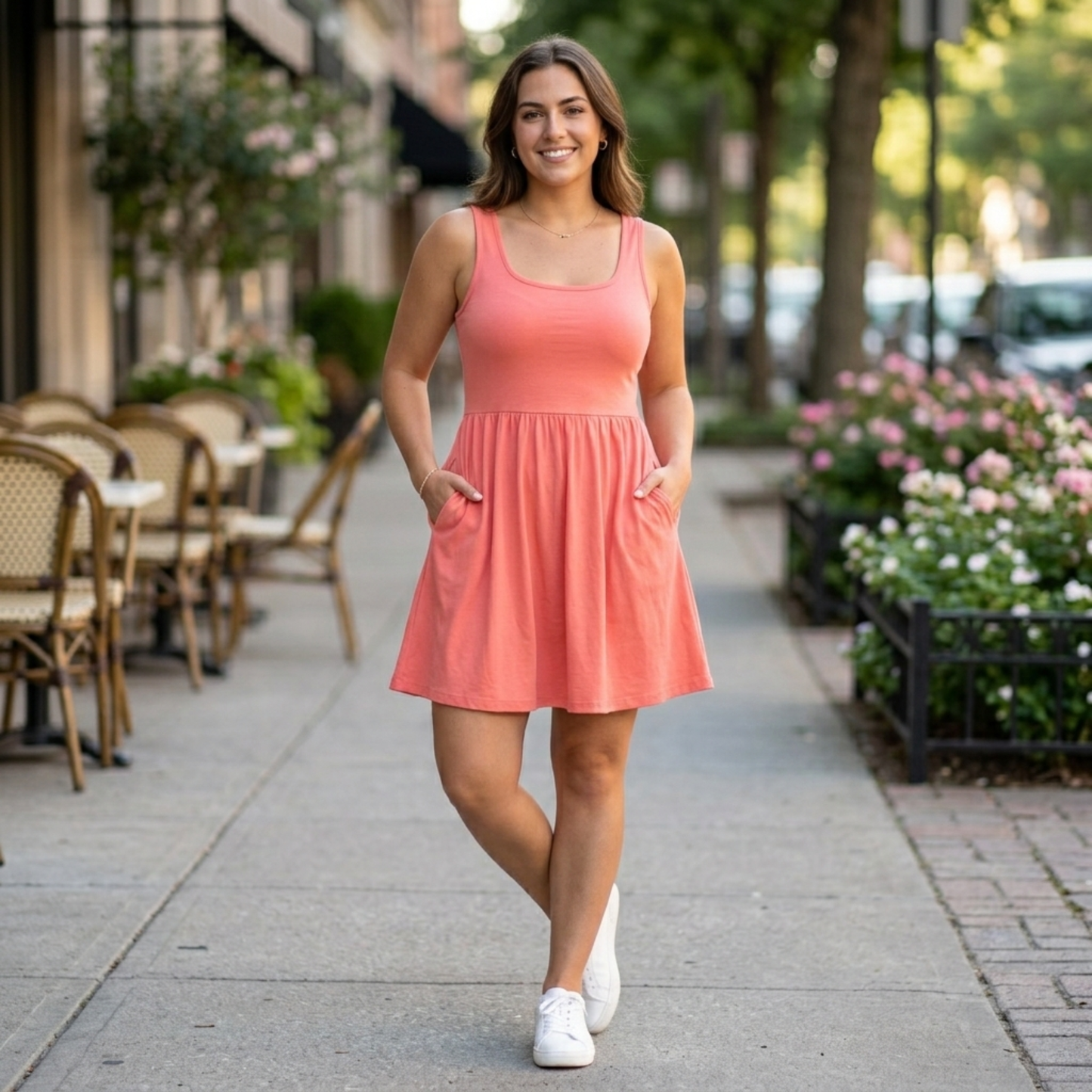 Vestido mini estilo ballet de punto A NEW DAY para mujer