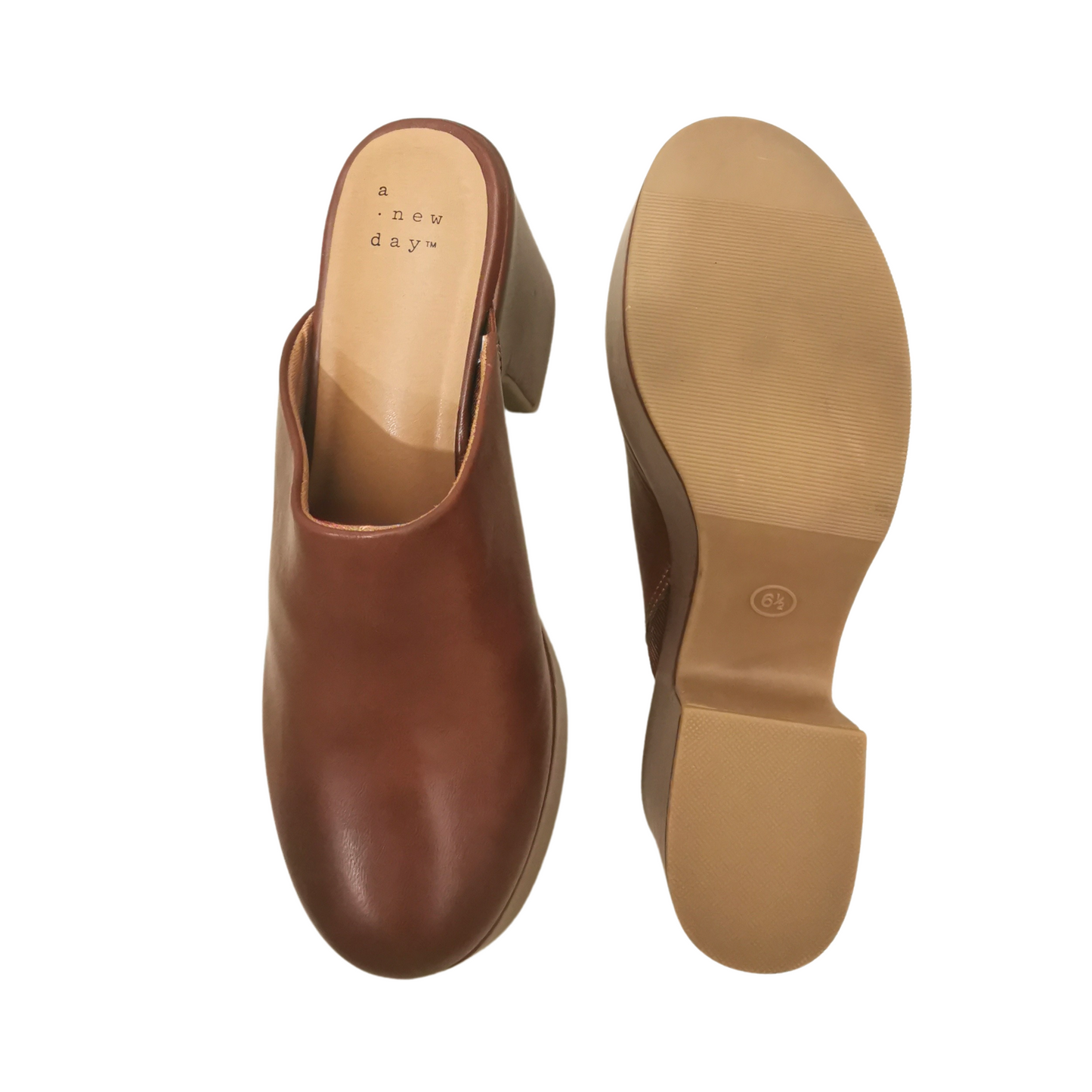 Zapatos Zuecos Memory Foam A NEW DAY para mujer