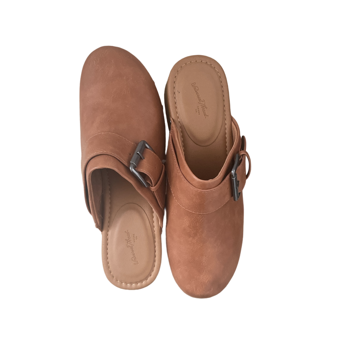 Zuecos UNIVERSAL THREAD Camel para mujer