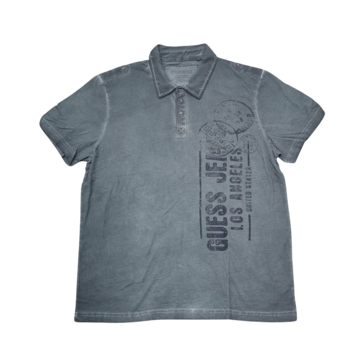 Playera Polo GUESS Los Angeles para hombre