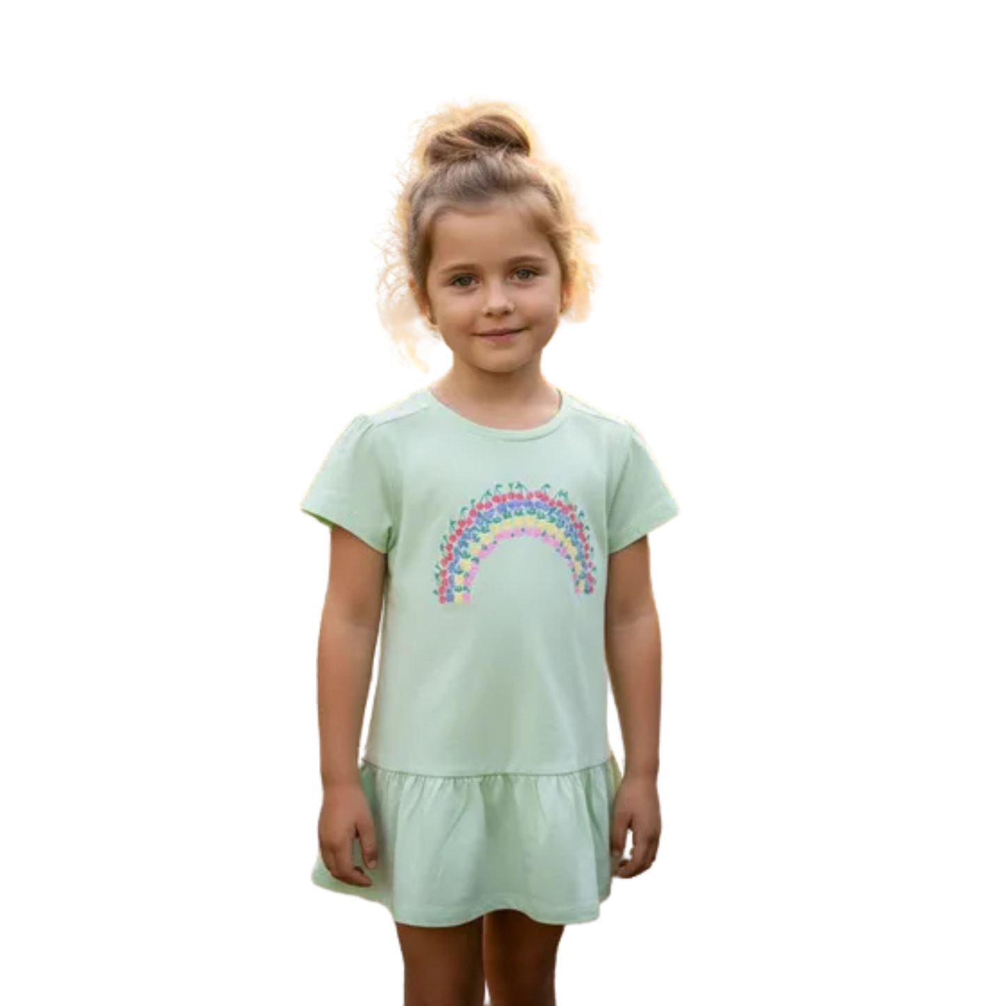 Playera larga RUMI + RYDER para niña