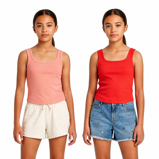 Kit de verano para niña teen, talla 14 años - 4 piezas