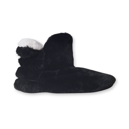 Pantuflas tipo botín de piel sintética AUDEN para mujer