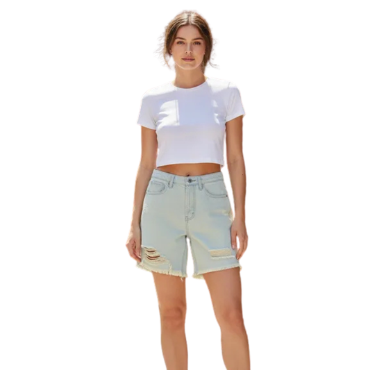 Bermudas de mezclilla WILD FABLE para mujer