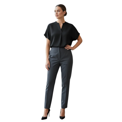Blusa de manga corta con cuello en V A NEW DAY para mujer