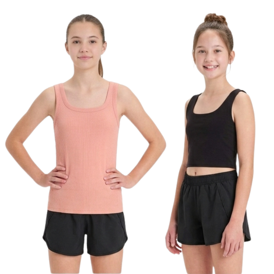 Kit casual deportivo para niña teen, talla 14 años - 4 piezas