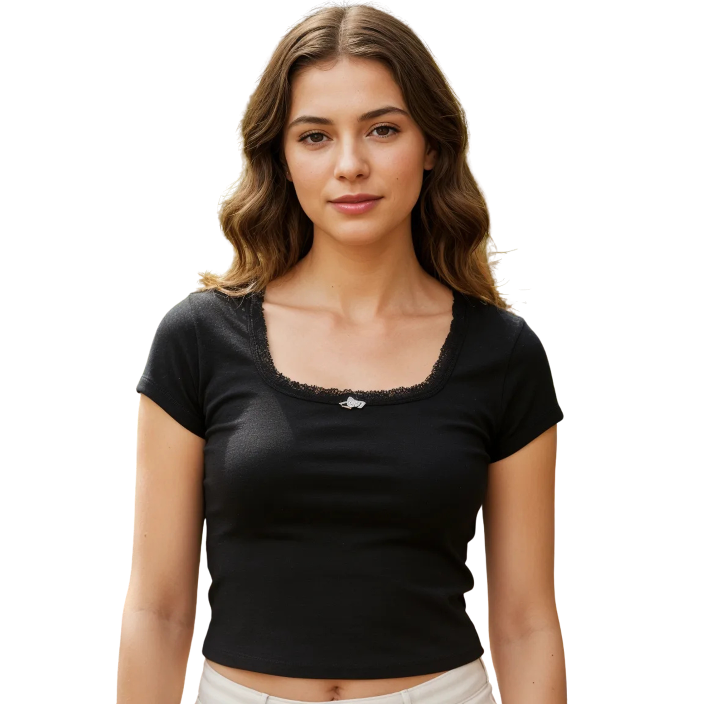 Playera WILD FABLE Roseta para mujer