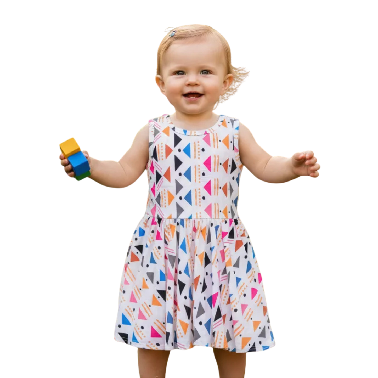Vestido DOTDOTSMILE Colorful Tank para bebé niña