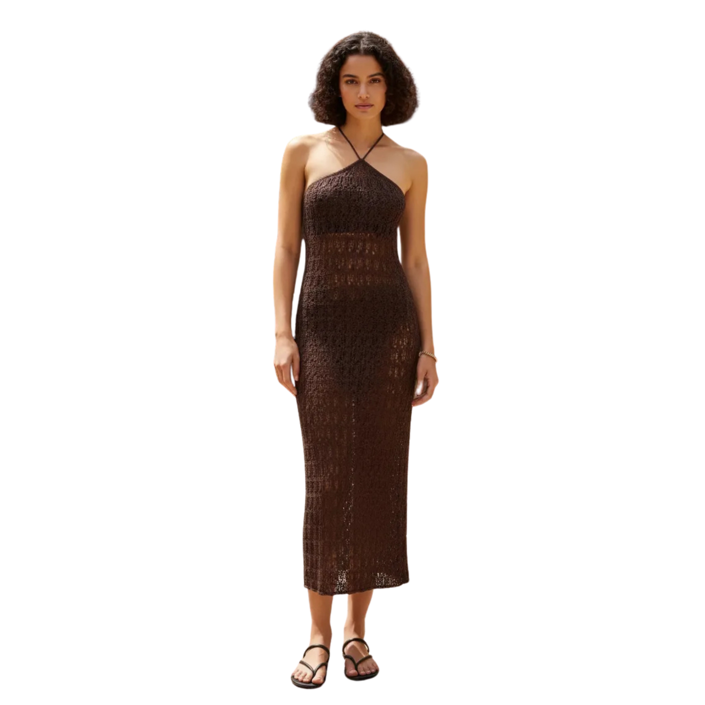 Vestido de malla FUTURE COLLECTIVE para mujer