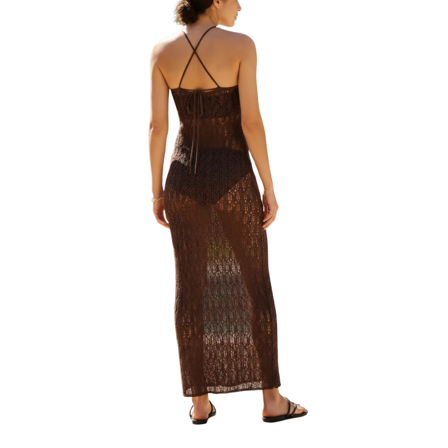 Vestido de malla FUTURE COLLECTIVE para mujer