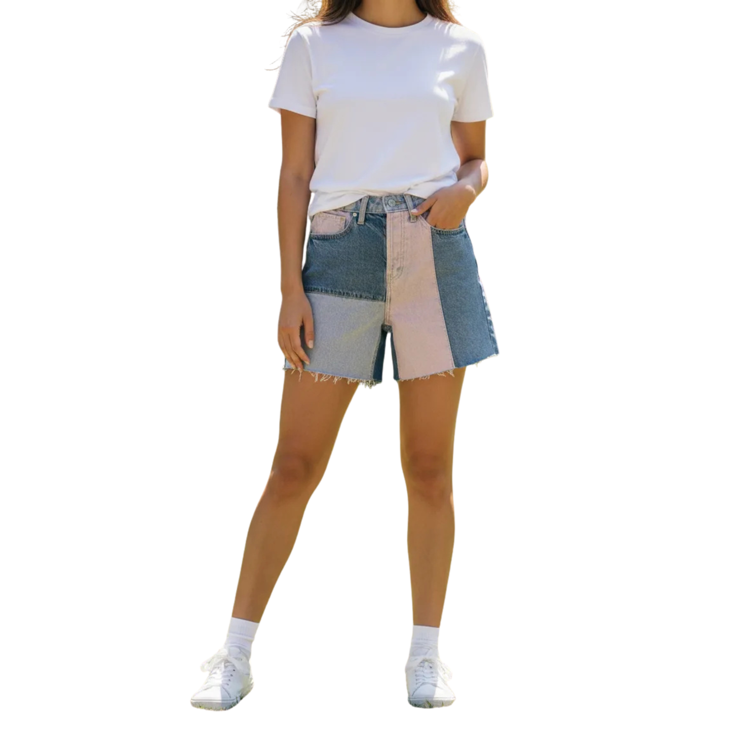 Shorts WILD FABLE - Patchwork - para mujer