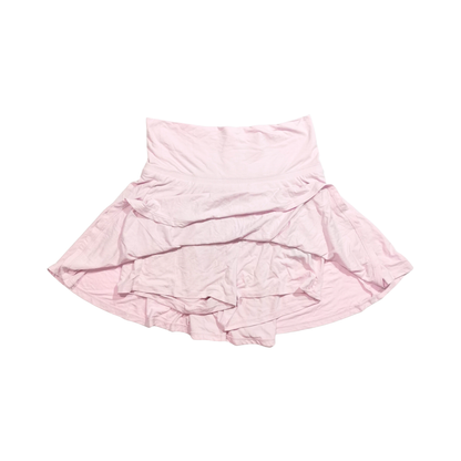 Skort mini con vuelo de Wild Fable, de tiro alto, corte en línea A y cintura elástica para mujer